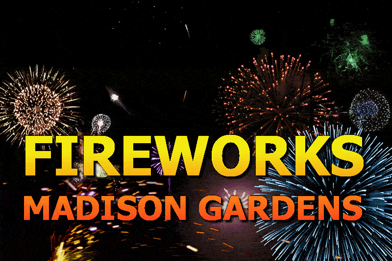Fireworks are at Madison Gardens Nursery, Spring, TX!