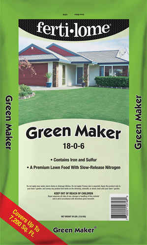 Keep your lawn green all summer with Green Maker 18-0-6!