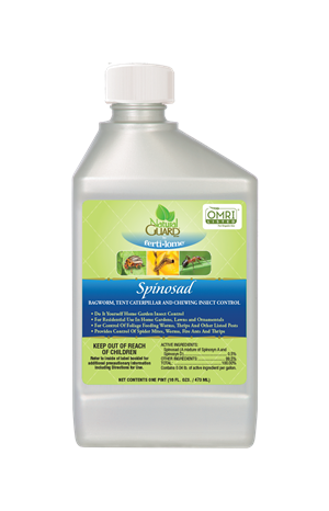 Natural Guard  Spinosad Bagworm, Tent Caterpillar & Chewing Insect Control Concentrate. 