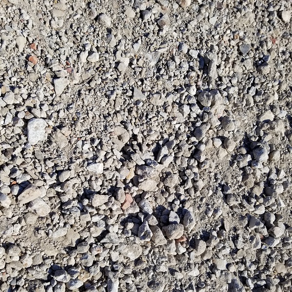 Crushed Concrete at Madison Gardens Nursery, Spring, TX